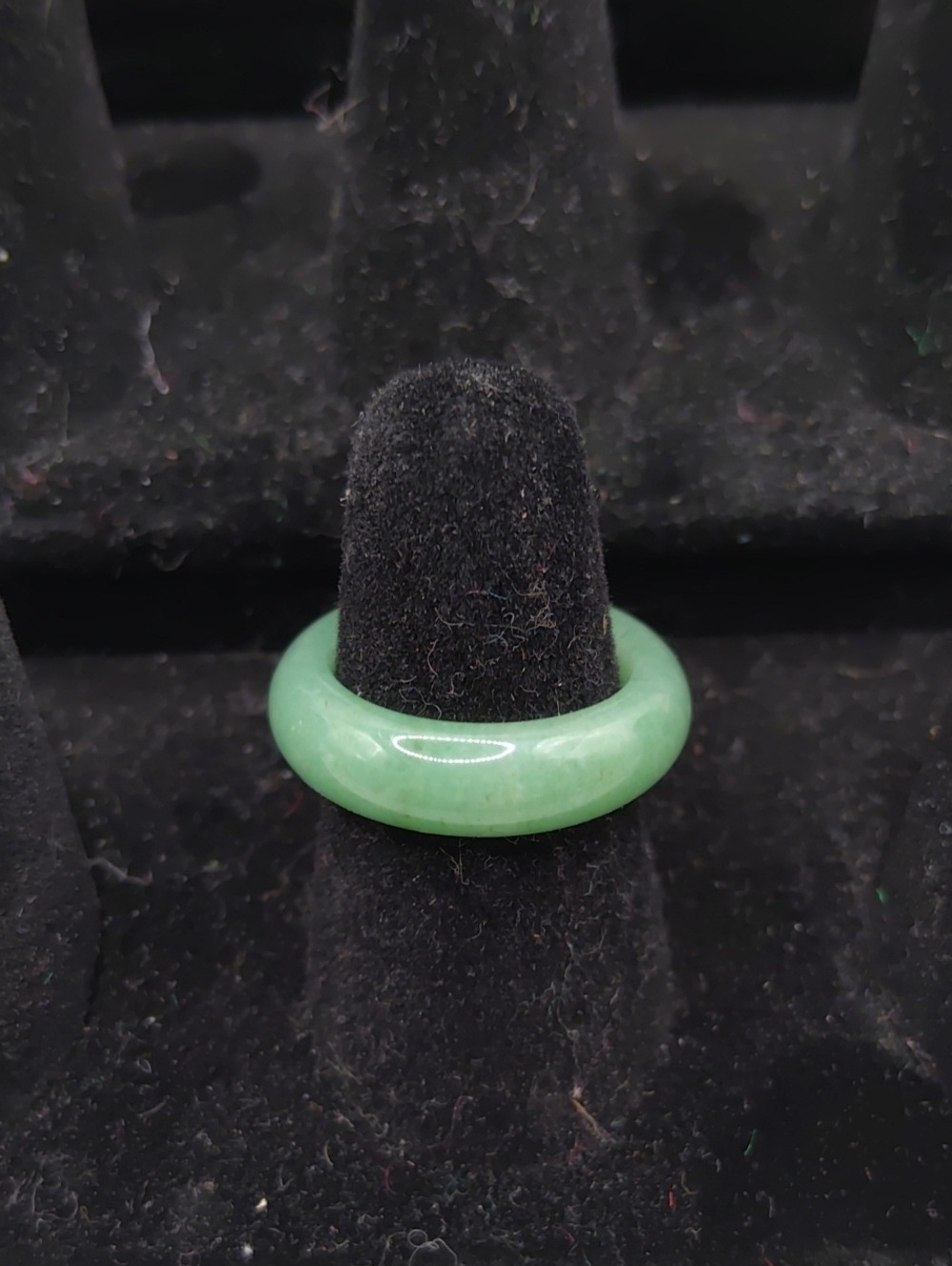 Aventurine Stone Ring Sz 5